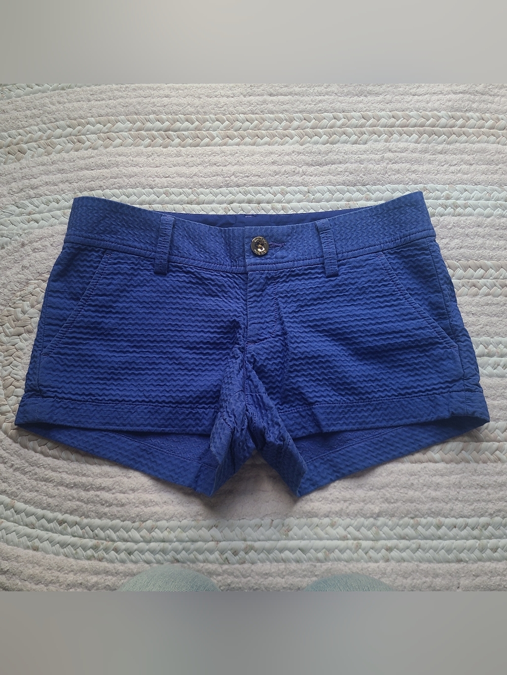 Lilly Pulitzer Shorts Size 0 Women’s The Walsh Preppy Resort Summer Textured